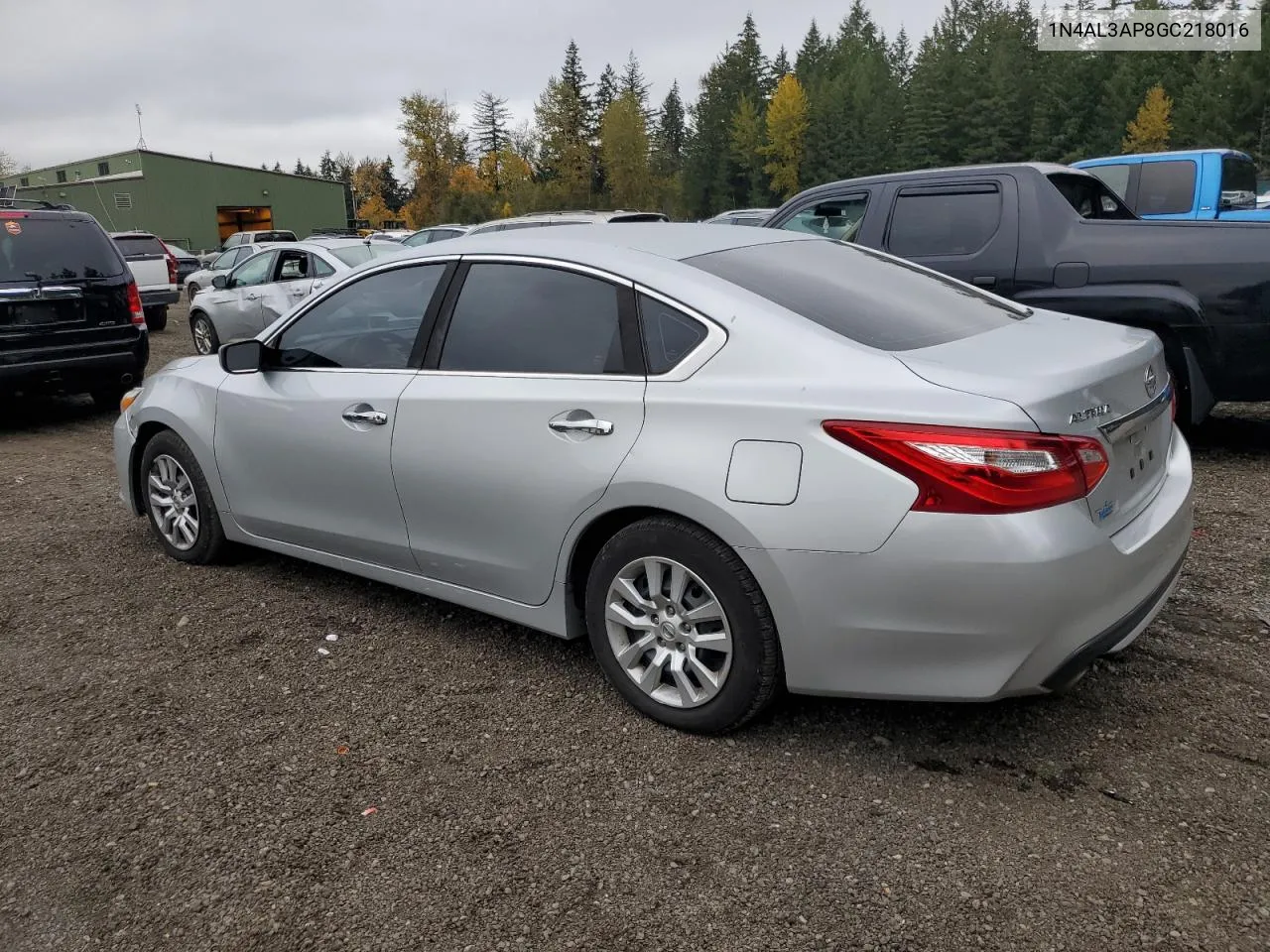 2016 Nissan Altima 2.5 VIN: 1N4AL3AP8GC218016 Lot: 75126554