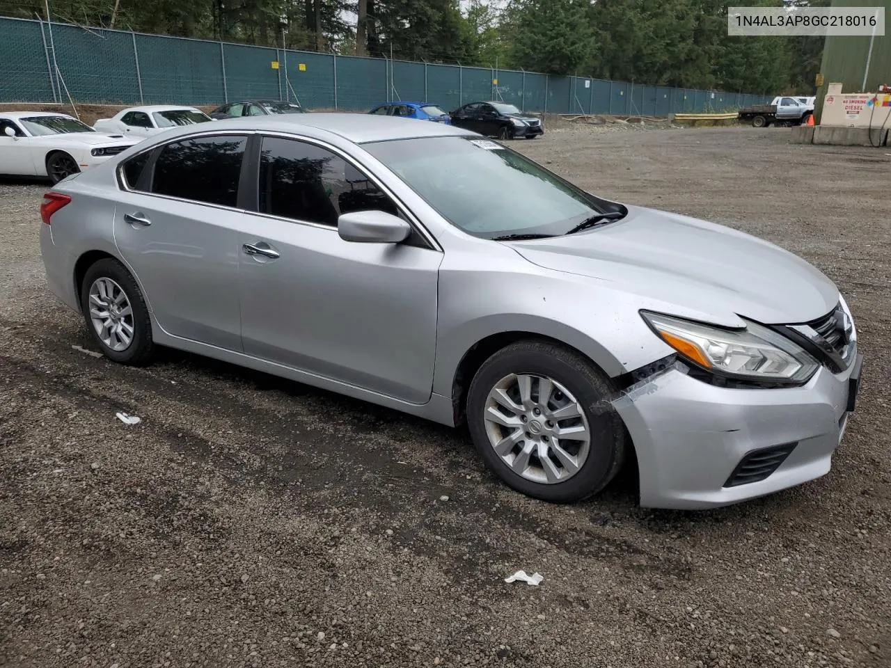 2016 Nissan Altima 2.5 VIN: 1N4AL3AP8GC218016 Lot: 75126554