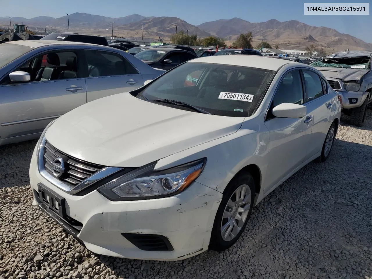 2016 Nissan Altima 2.5 VIN: 1N4AL3AP5GC215591 Lot: 75501134