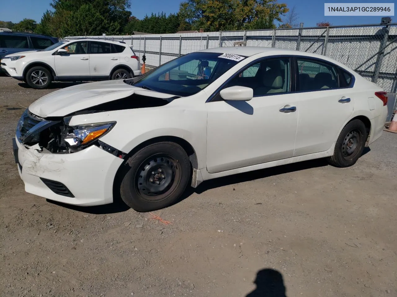 2016 Nissan Altima 2.5 VIN: 1N4AL3AP1GC289946 Lot: 76008114