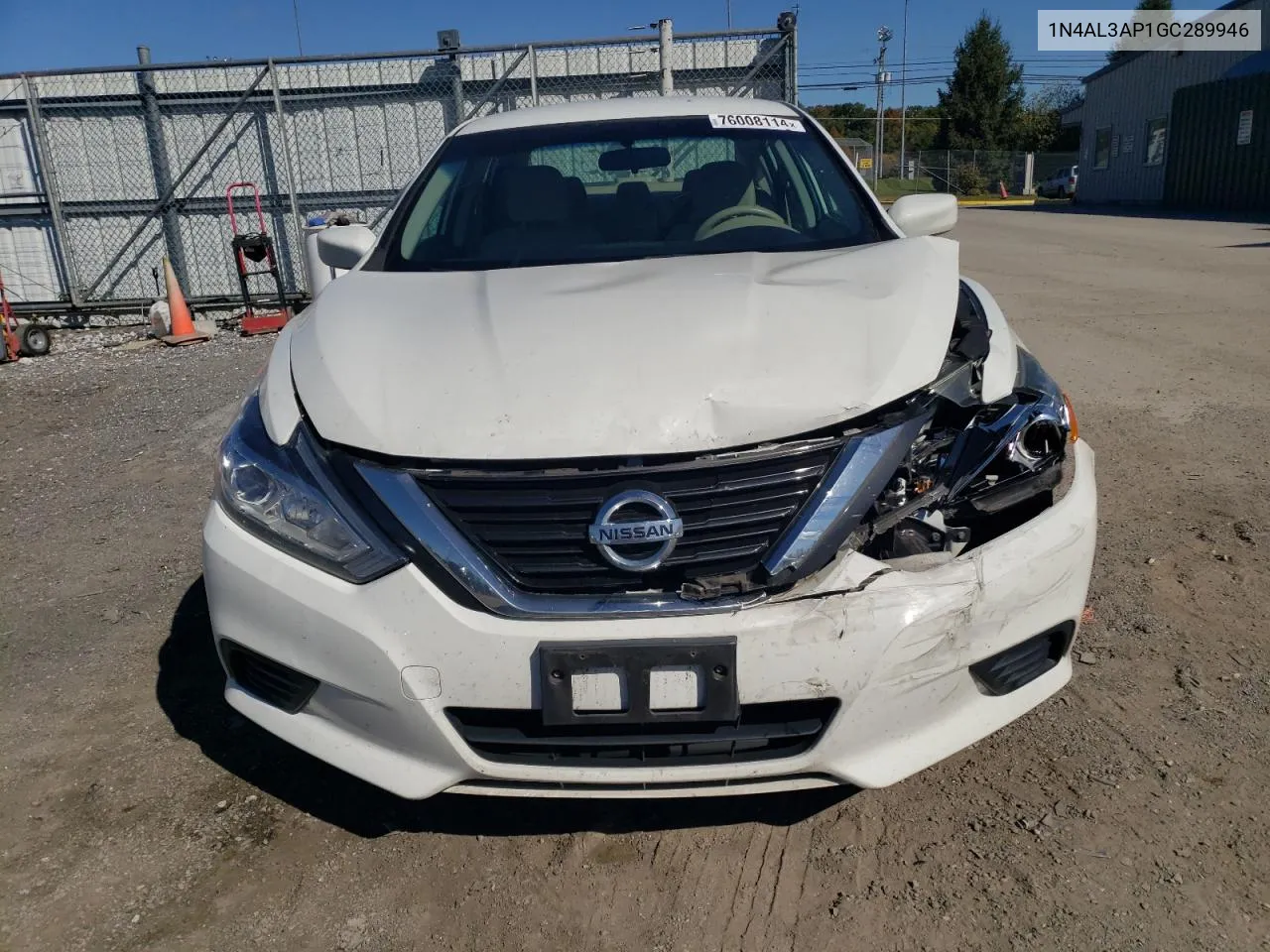 2016 Nissan Altima 2.5 VIN: 1N4AL3AP1GC289946 Lot: 76008114