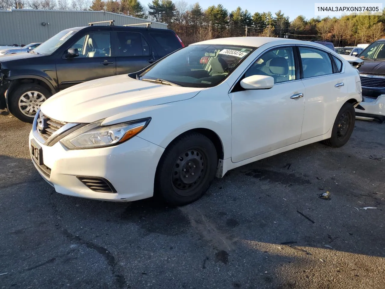 2016 Nissan Altima 2.5 VIN: 1N4AL3APXGN374305 Lot: 76053474