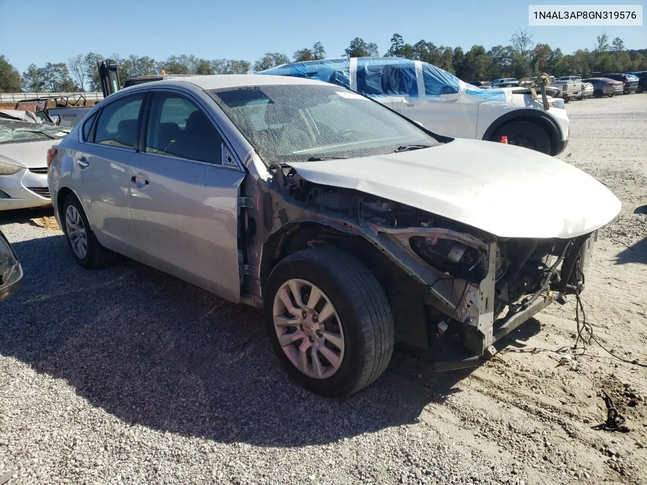 2016 Nissan Altima 2.5 VIN: 1N4AL3AP8GN319576 Lot: 76112974