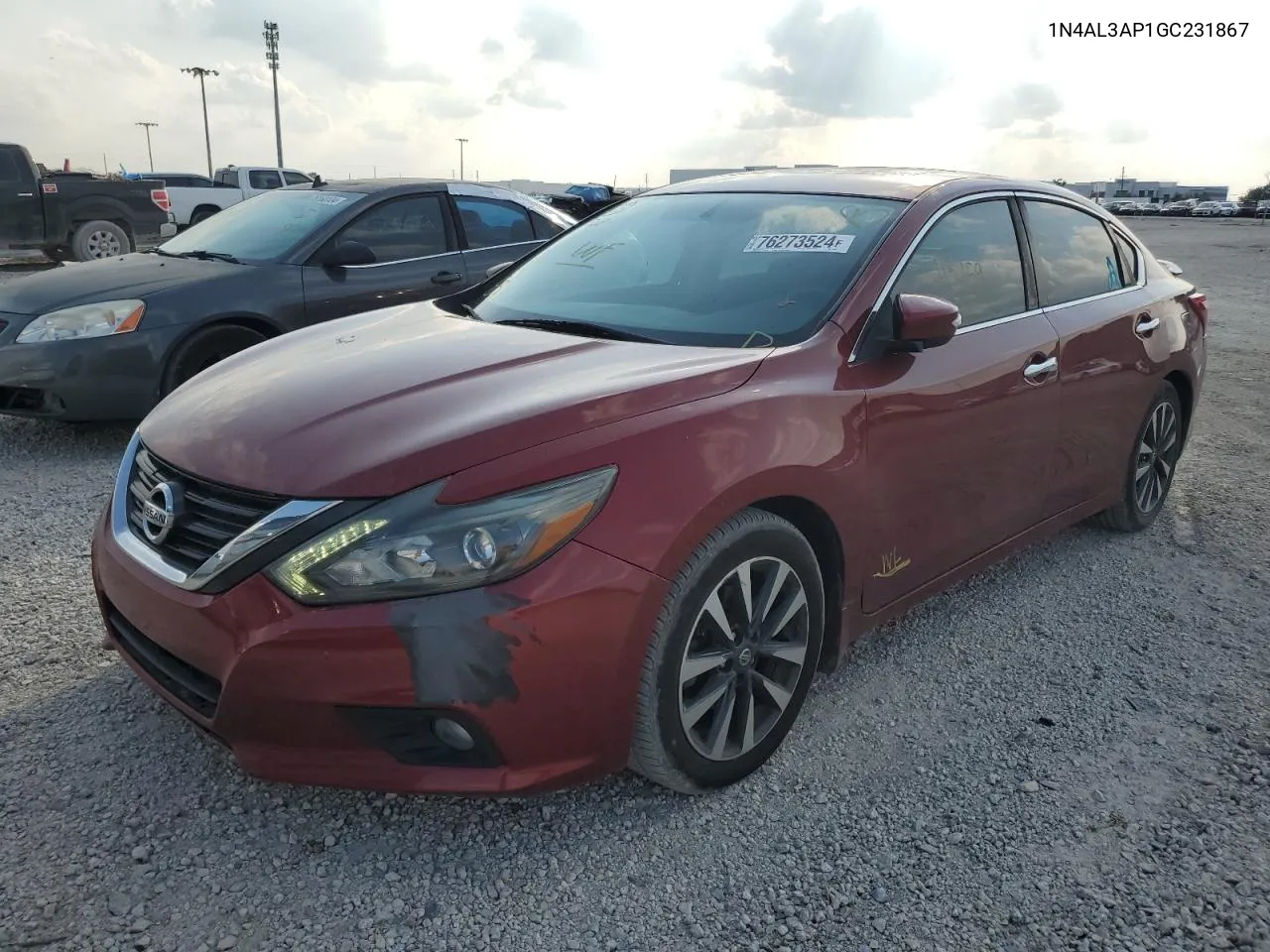 2016 Nissan Altima 2.5 VIN: 1N4AL3AP1GC231867 Lot: 76273524