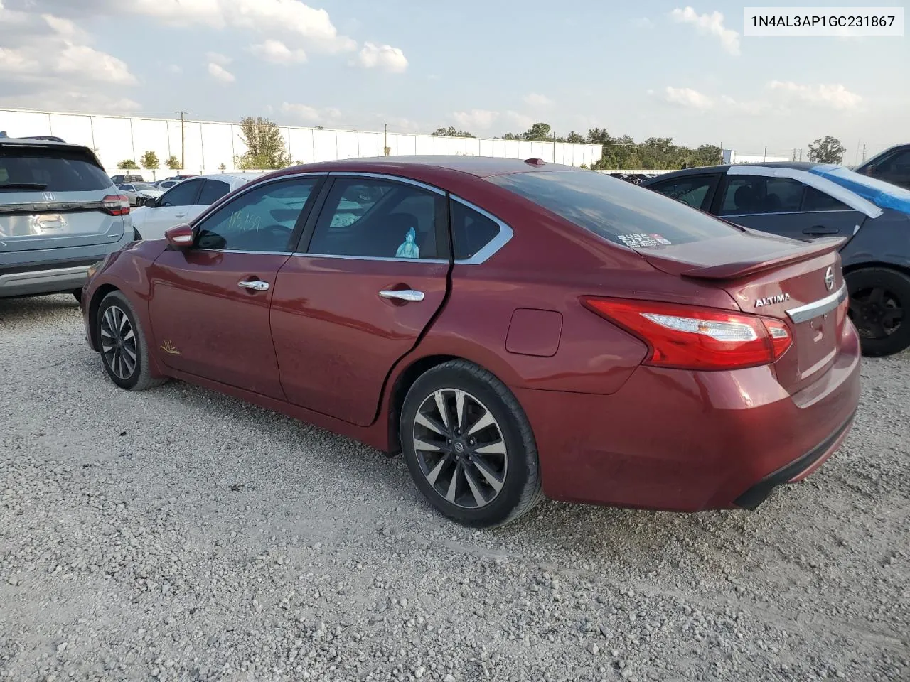 2016 Nissan Altima 2.5 VIN: 1N4AL3AP1GC231867 Lot: 76273524