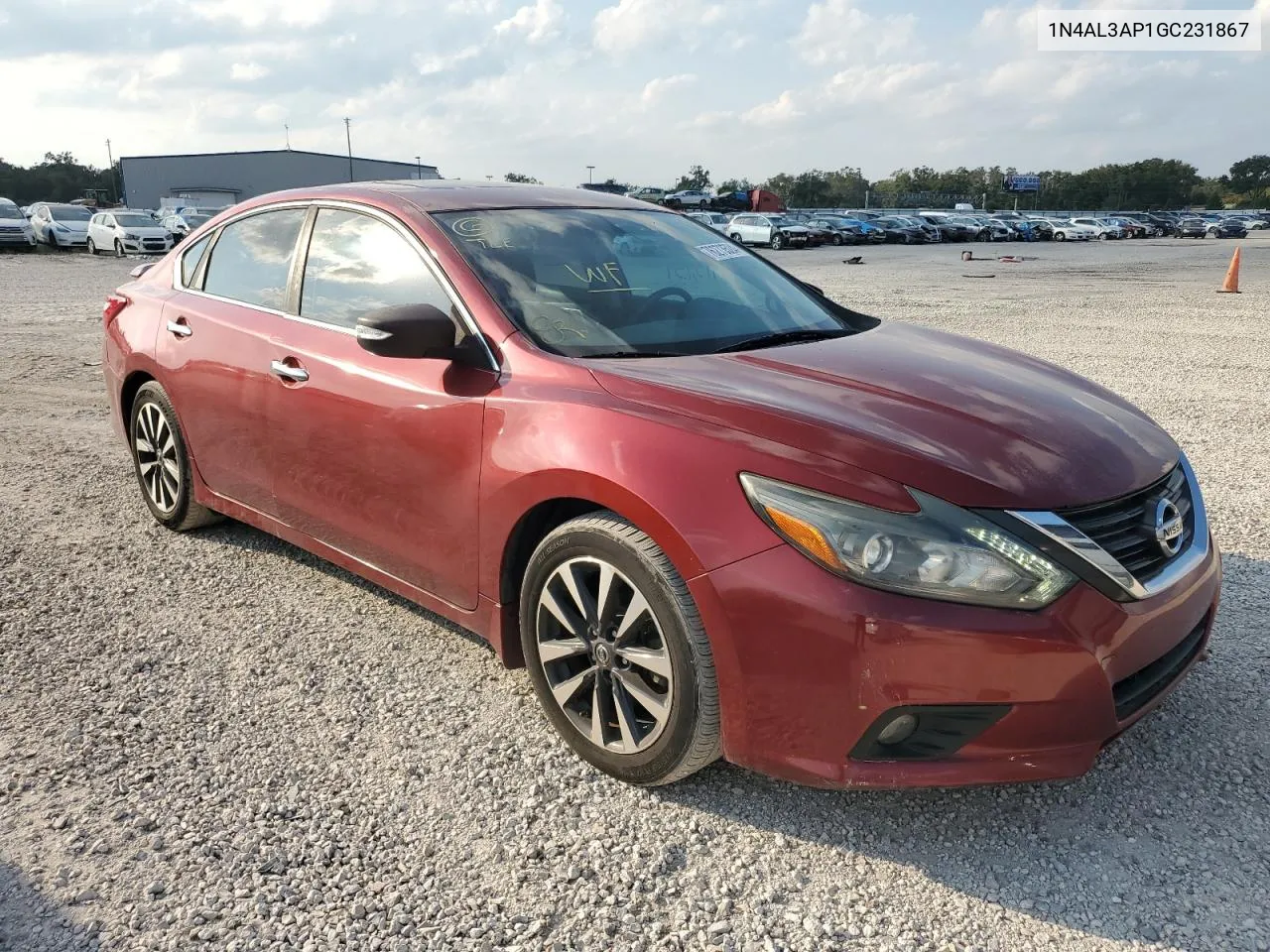 2016 Nissan Altima 2.5 VIN: 1N4AL3AP1GC231867 Lot: 76273524