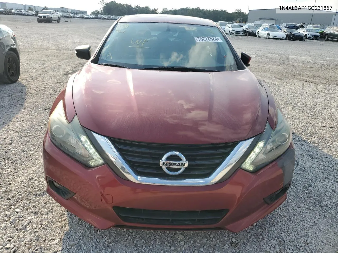 2016 Nissan Altima 2.5 VIN: 1N4AL3AP1GC231867 Lot: 76273524