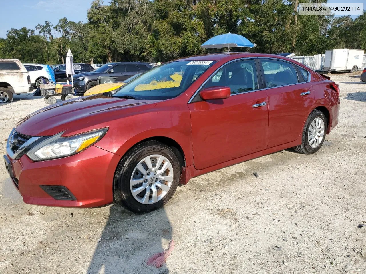 2016 Nissan Altima 2.5 VIN: 1N4AL3AP4GC292114 Lot: 76275334