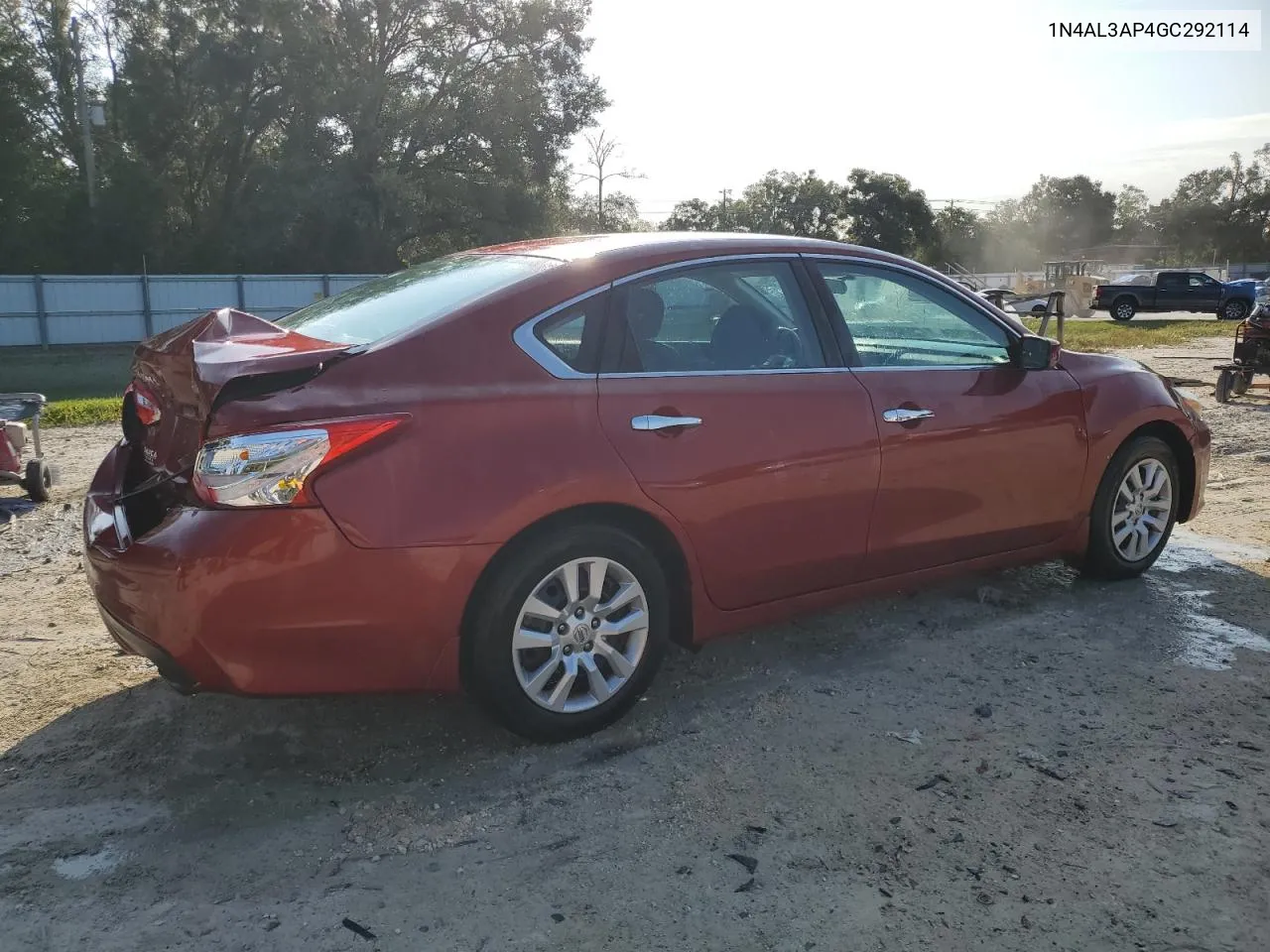 2016 Nissan Altima 2.5 VIN: 1N4AL3AP4GC292114 Lot: 76275334