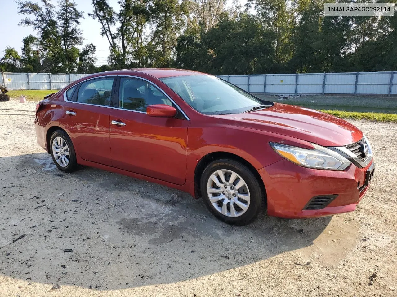 2016 Nissan Altima 2.5 VIN: 1N4AL3AP4GC292114 Lot: 76275334