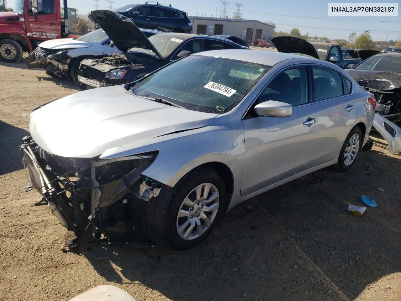 2016 Nissan Altima 2.5 VIN: 1N4AL3AP7GN332187 Lot: 76394794