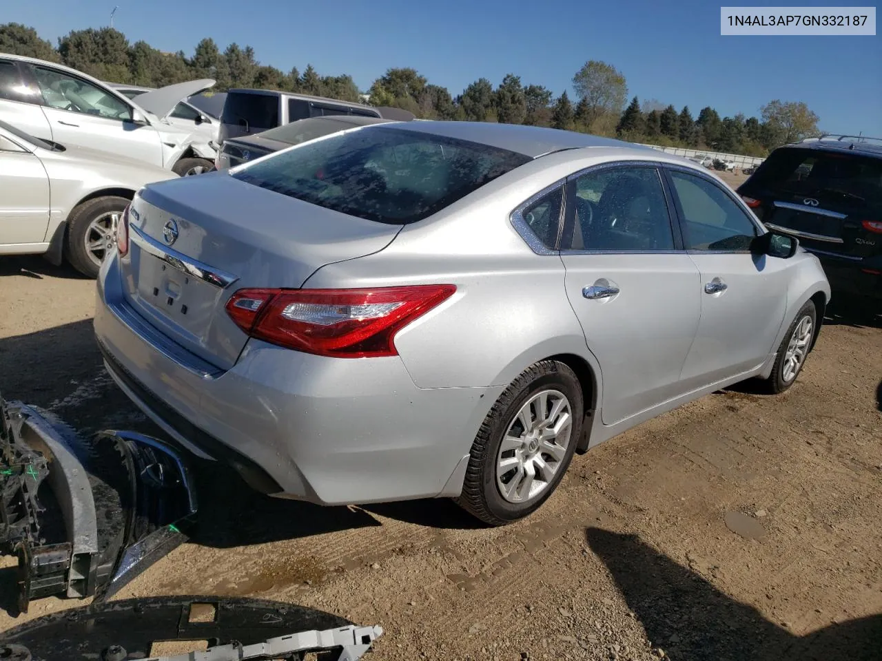 2016 Nissan Altima 2.5 VIN: 1N4AL3AP7GN332187 Lot: 76394794