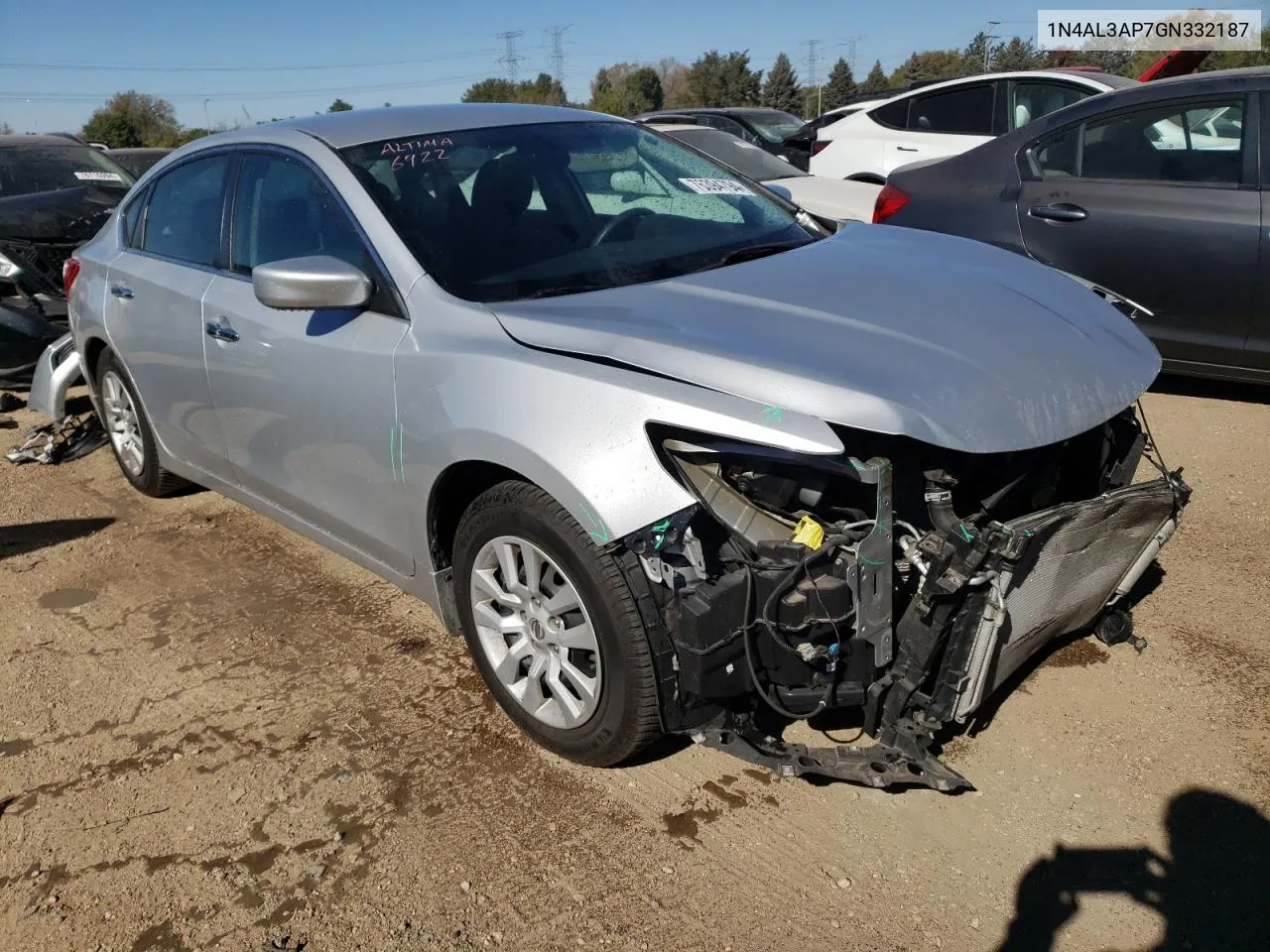 2016 Nissan Altima 2.5 VIN: 1N4AL3AP7GN332187 Lot: 76394794