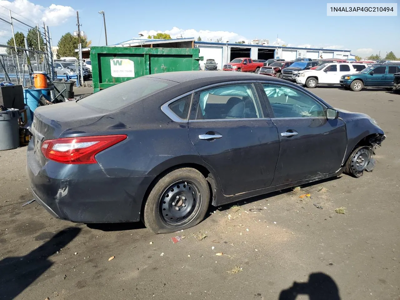 2016 Nissan Altima 2.5 VIN: 1N4AL3AP4GC210494 Lot: 76415034