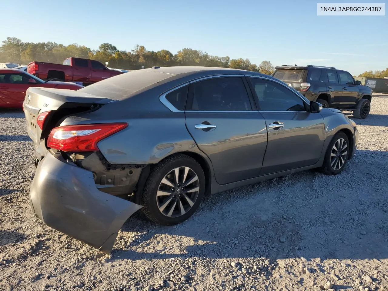 2016 Nissan Altima 2.5 VIN: 1N4AL3AP8GC244387 Lot: 76529774