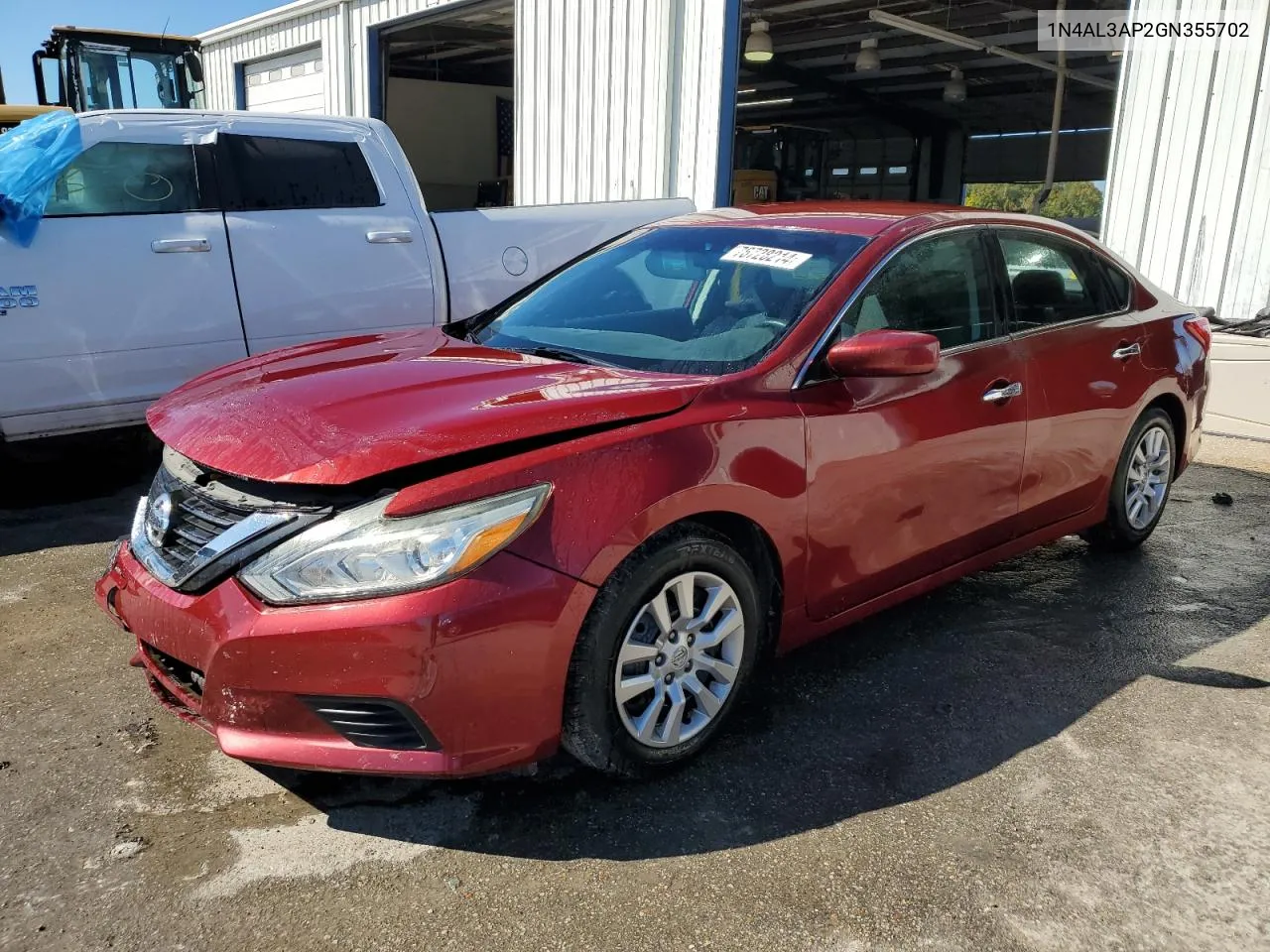 2016 Nissan Altima 2.5 VIN: 1N4AL3AP2GN355702 Lot: 76728214