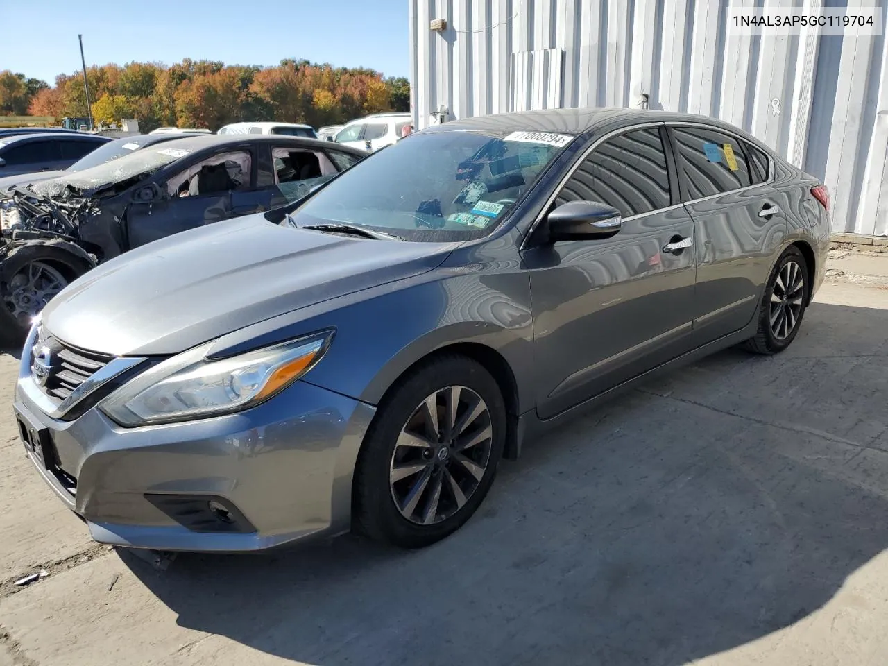 2016 Nissan Altima 2.5 VIN: 1N4AL3AP5GC119704 Lot: 77000294