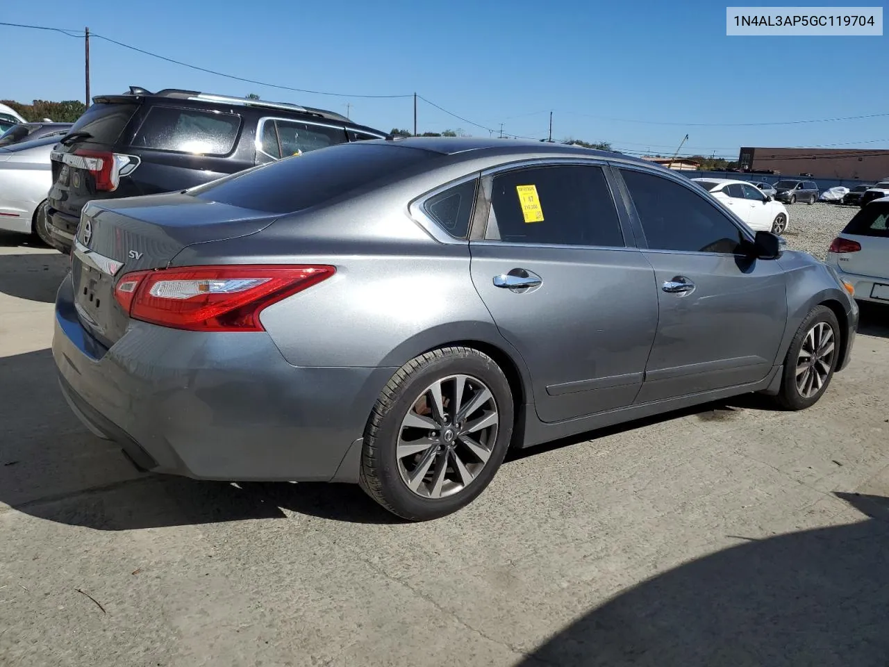 2016 Nissan Altima 2.5 VIN: 1N4AL3AP5GC119704 Lot: 77000294