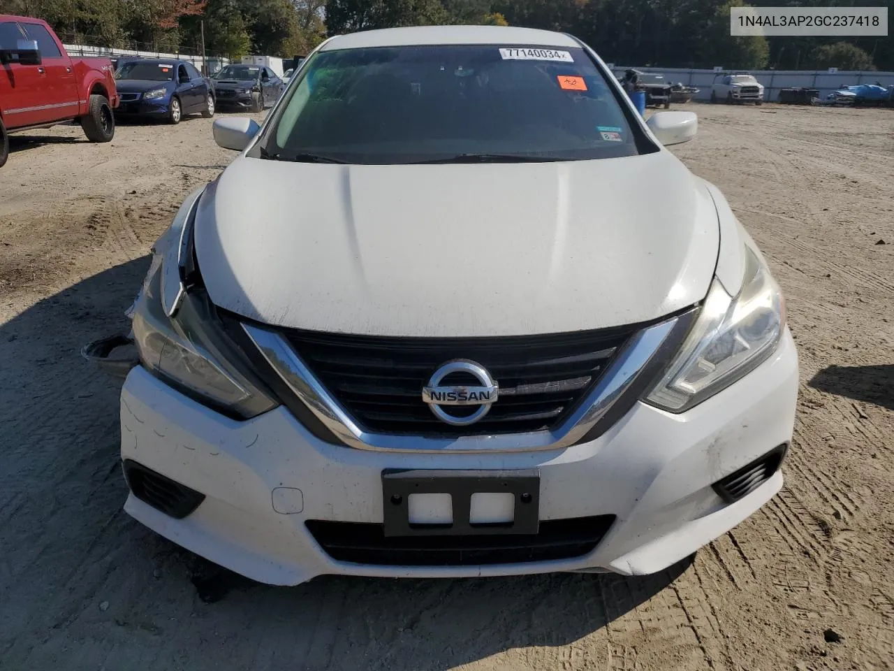 2016 Nissan Altima 2.5 VIN: 1N4AL3AP2GC237418 Lot: 77140034