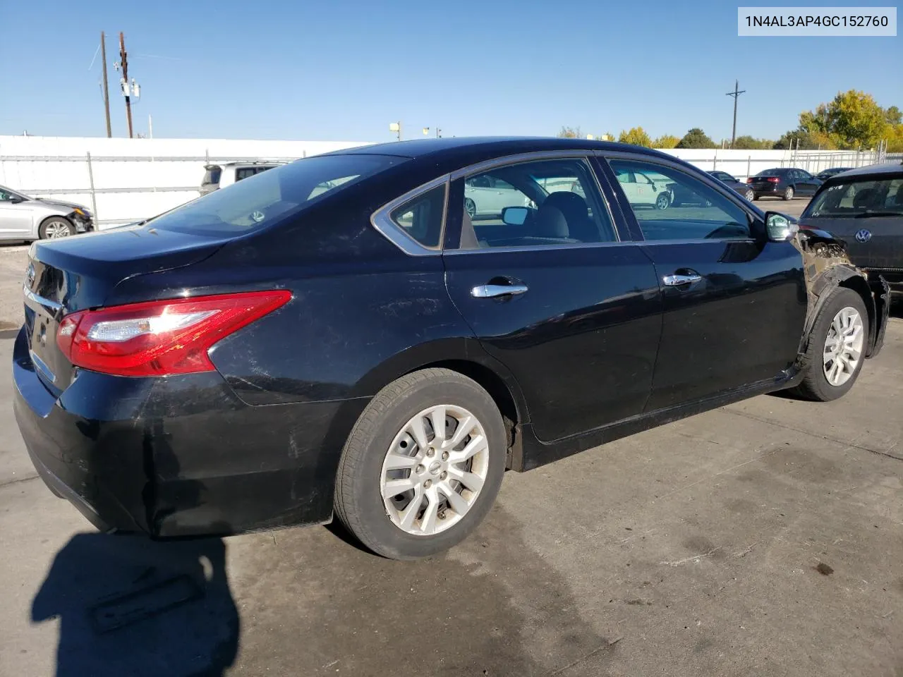 2016 Nissan Altima 2.5 VIN: 1N4AL3AP4GC152760 Lot: 77397624