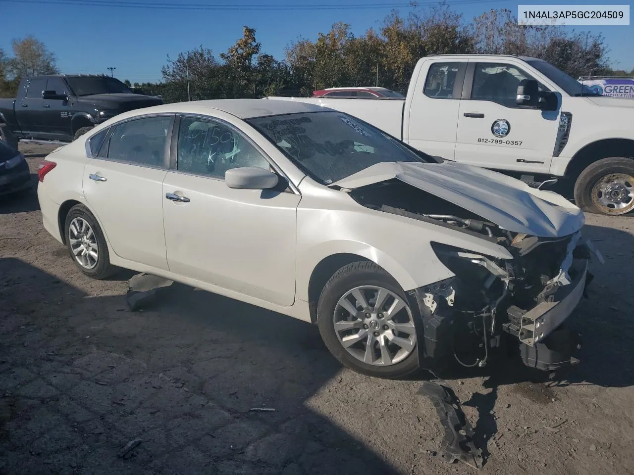 2016 Nissan Altima 2.5 VIN: 1N4AL3AP5GC204509 Lot: 77473074