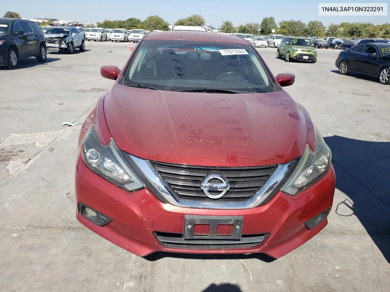 2016 Nissan Altima 2.5 VIN: 1N4AL3AP1GN323291 Lot: 77671244