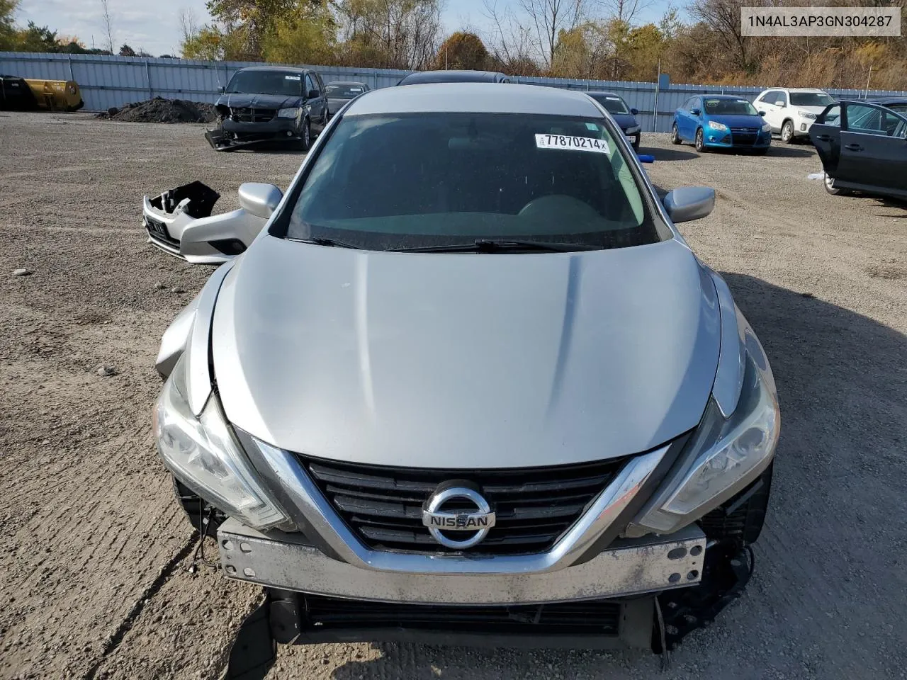 2016 Nissan Altima 2.5 VIN: 1N4AL3AP3GN304287 Lot: 77870214