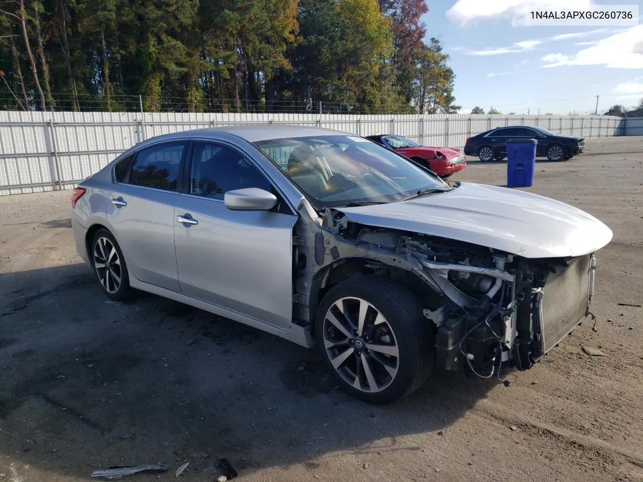 2016 Nissan Altima 2.5 VIN: 1N4AL3APXGC260736 Lot: 78378954