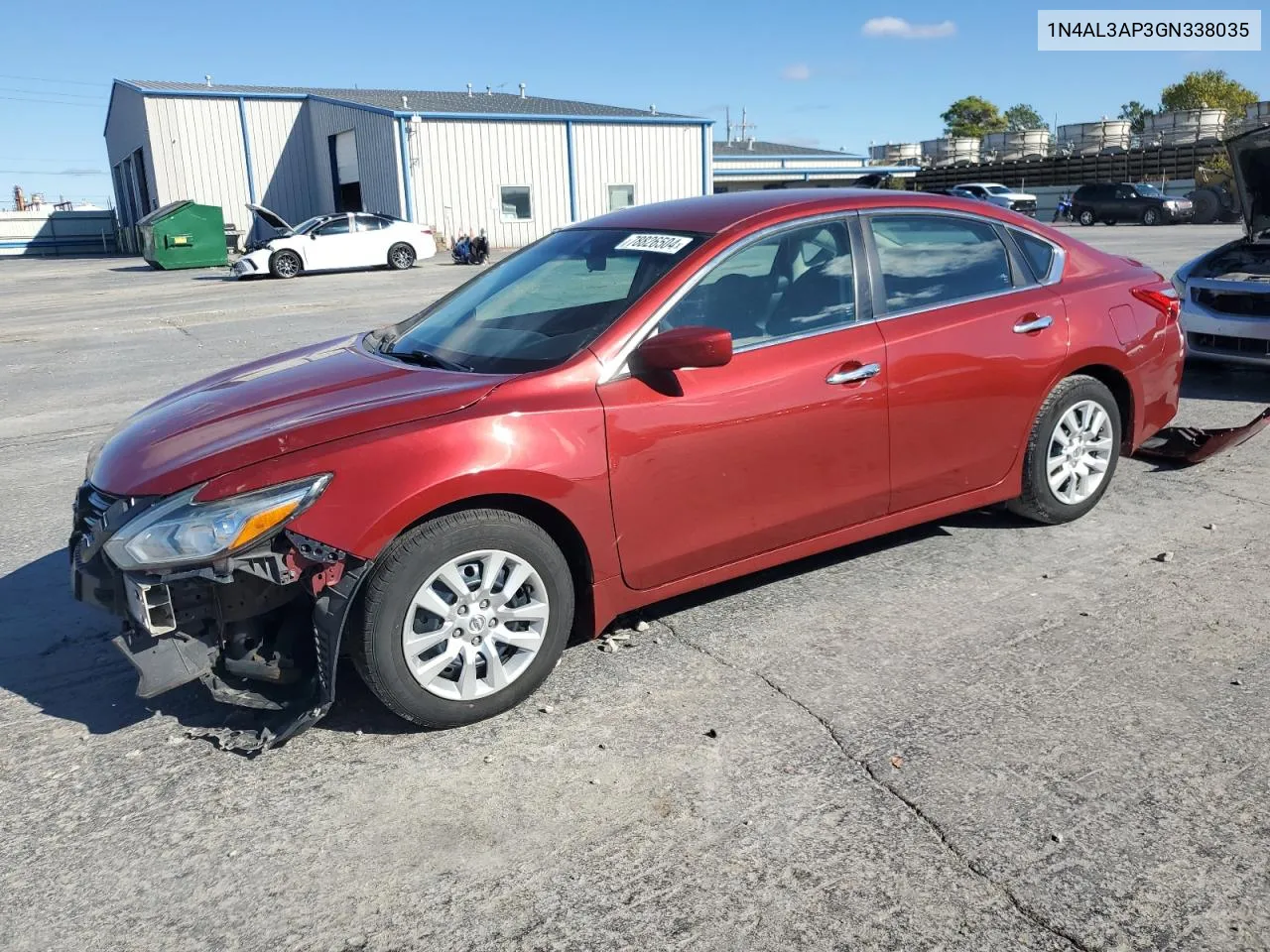 2016 Nissan Altima 2.5 VIN: 1N4AL3AP3GN338035 Lot: 78826504