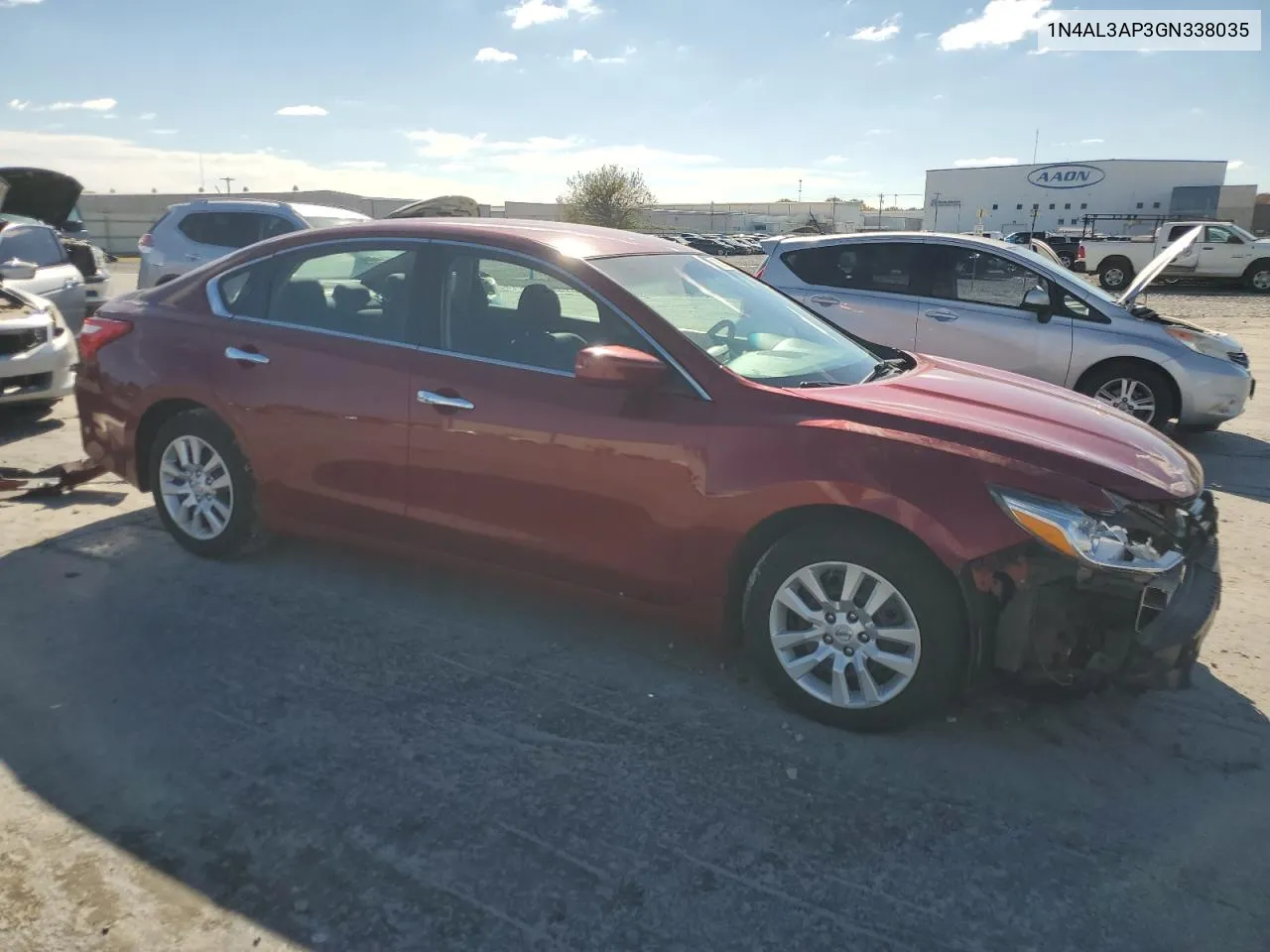 2016 Nissan Altima 2.5 VIN: 1N4AL3AP3GN338035 Lot: 78826504