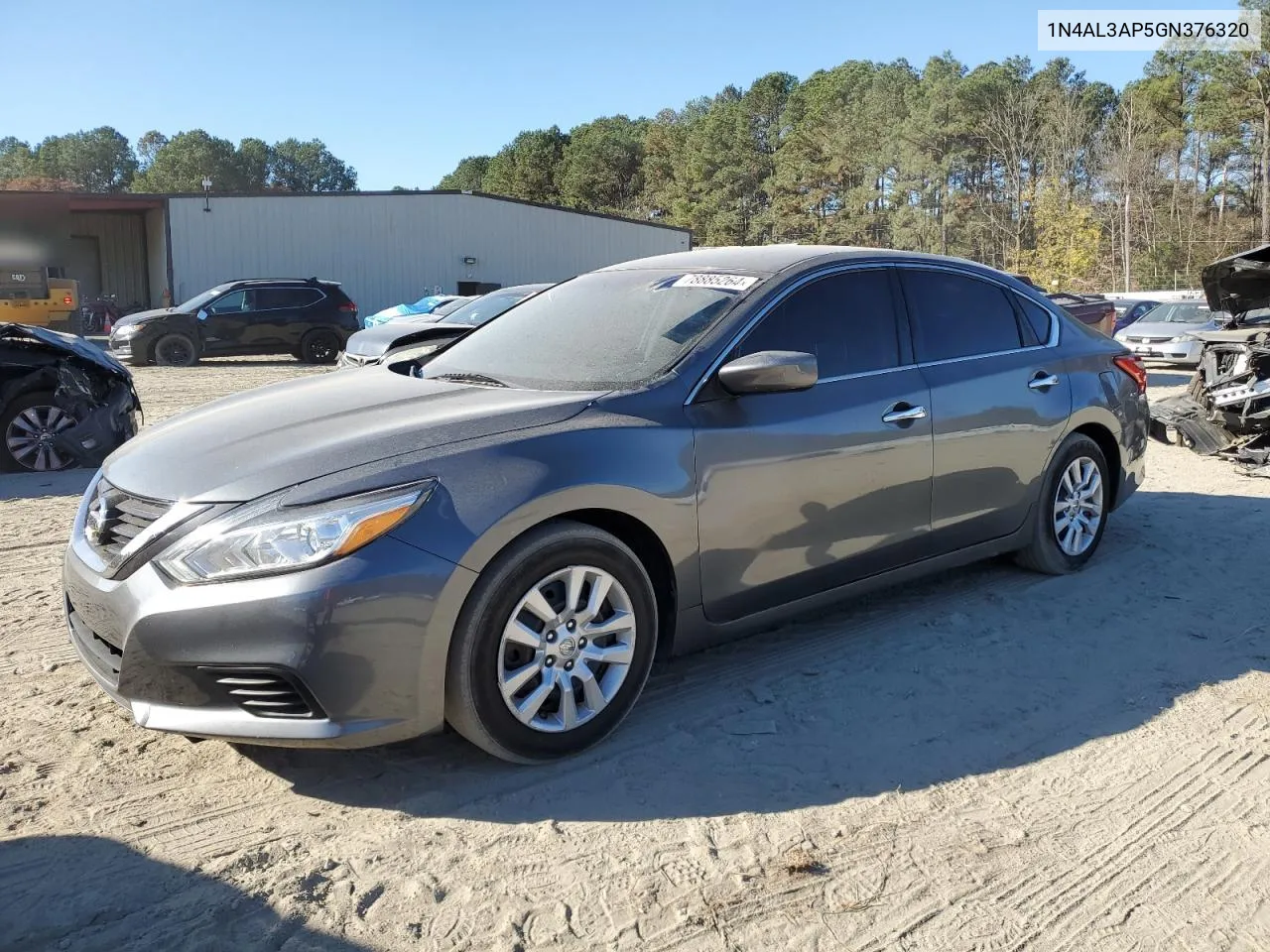 2016 Nissan Altima 2.5 VIN: 1N4AL3AP5GN376320 Lot: 78885264