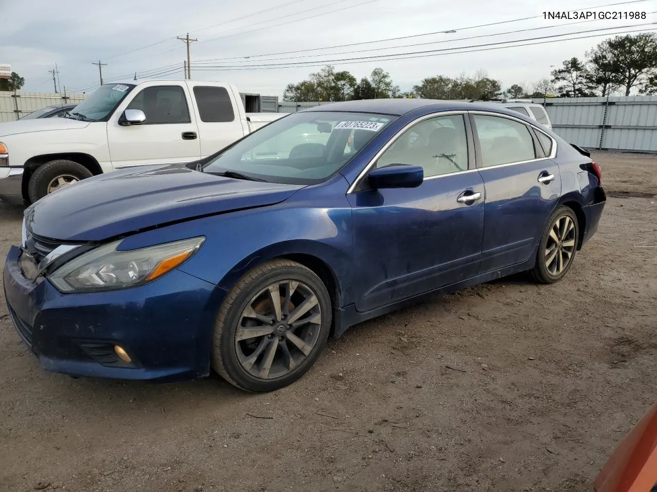 2016 Nissan Altima 2.5 VIN: 1N4AL3AP1GC211988 Lot: 80765223