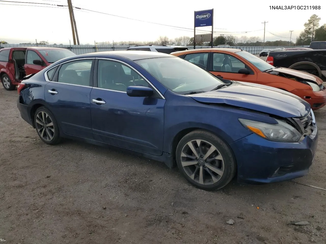 2016 Nissan Altima 2.5 VIN: 1N4AL3AP1GC211988 Lot: 80765223