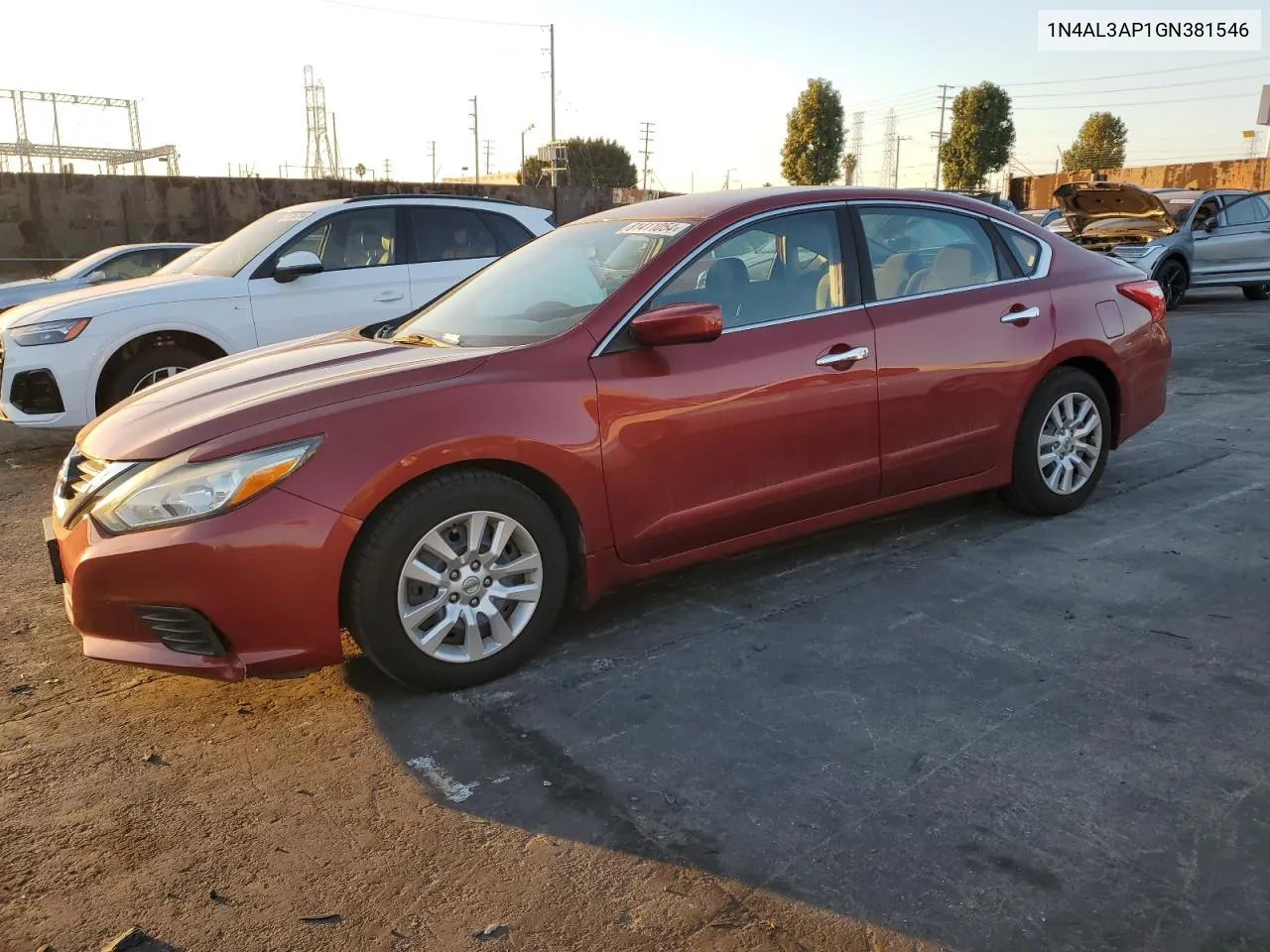 2016 Nissan Altima 2.5 VIN: 1N4AL3AP1GN381546 Lot: 81411054