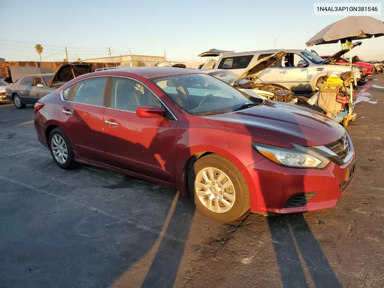 2016 Nissan Altima 2.5 VIN: 1N4AL3AP1GN381546 Lot: 81411054