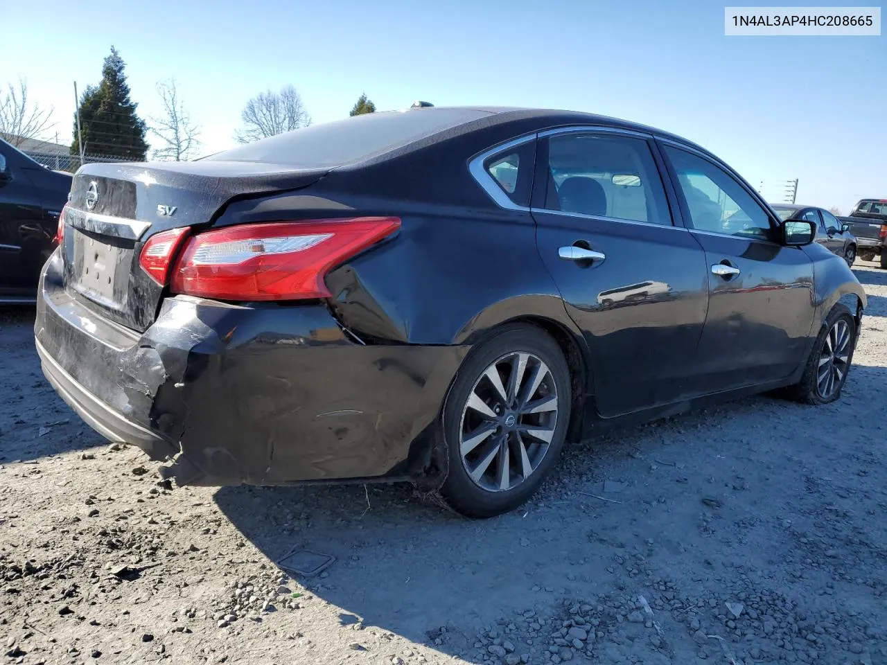 2017 Nissan Altima 2.5 VIN: 1N4AL3AP4HC208665 Lot: 44143844