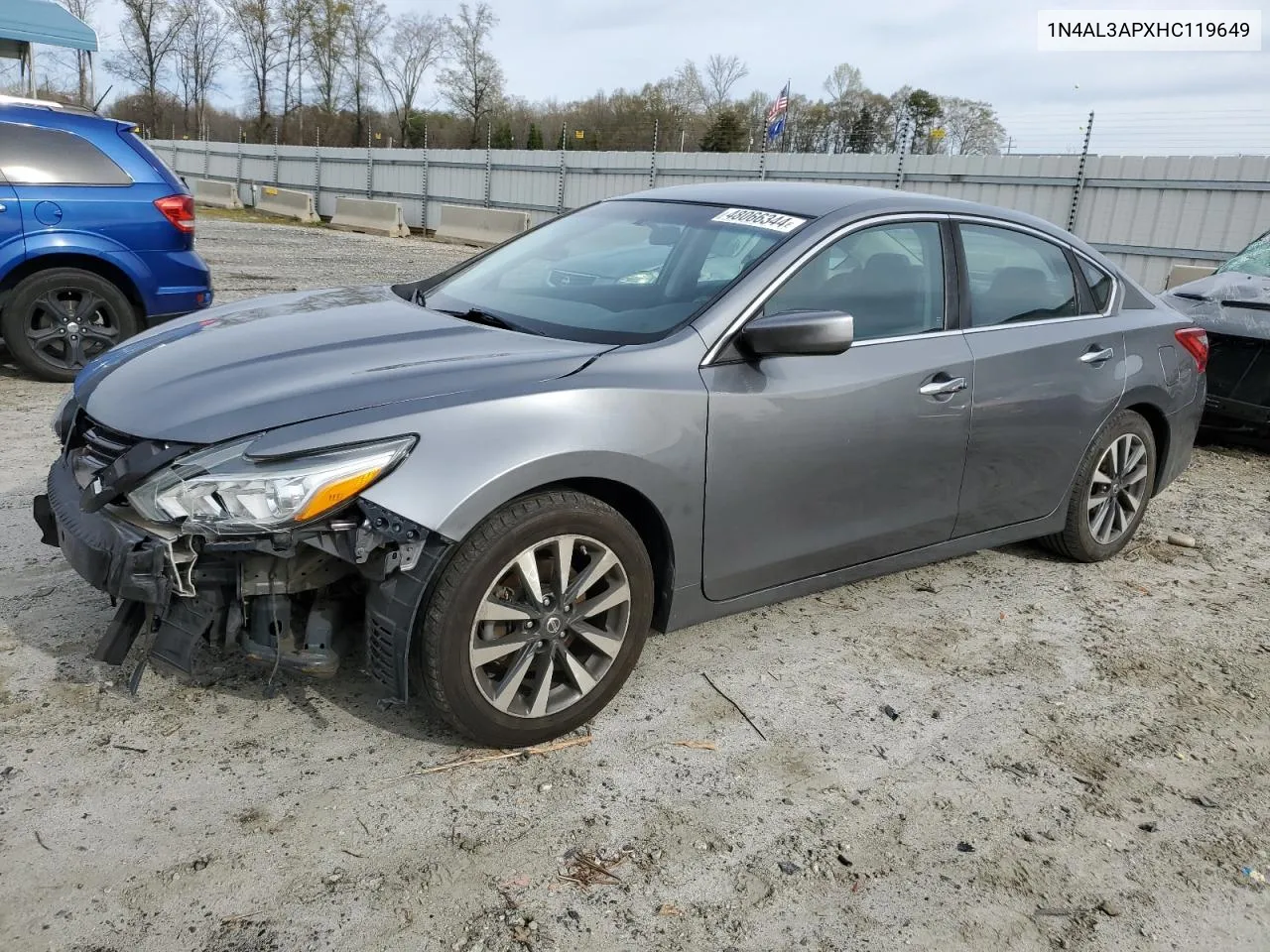 2017 Nissan Altima 2.5 VIN: 1N4AL3APXHC119649 Lot: 48066344