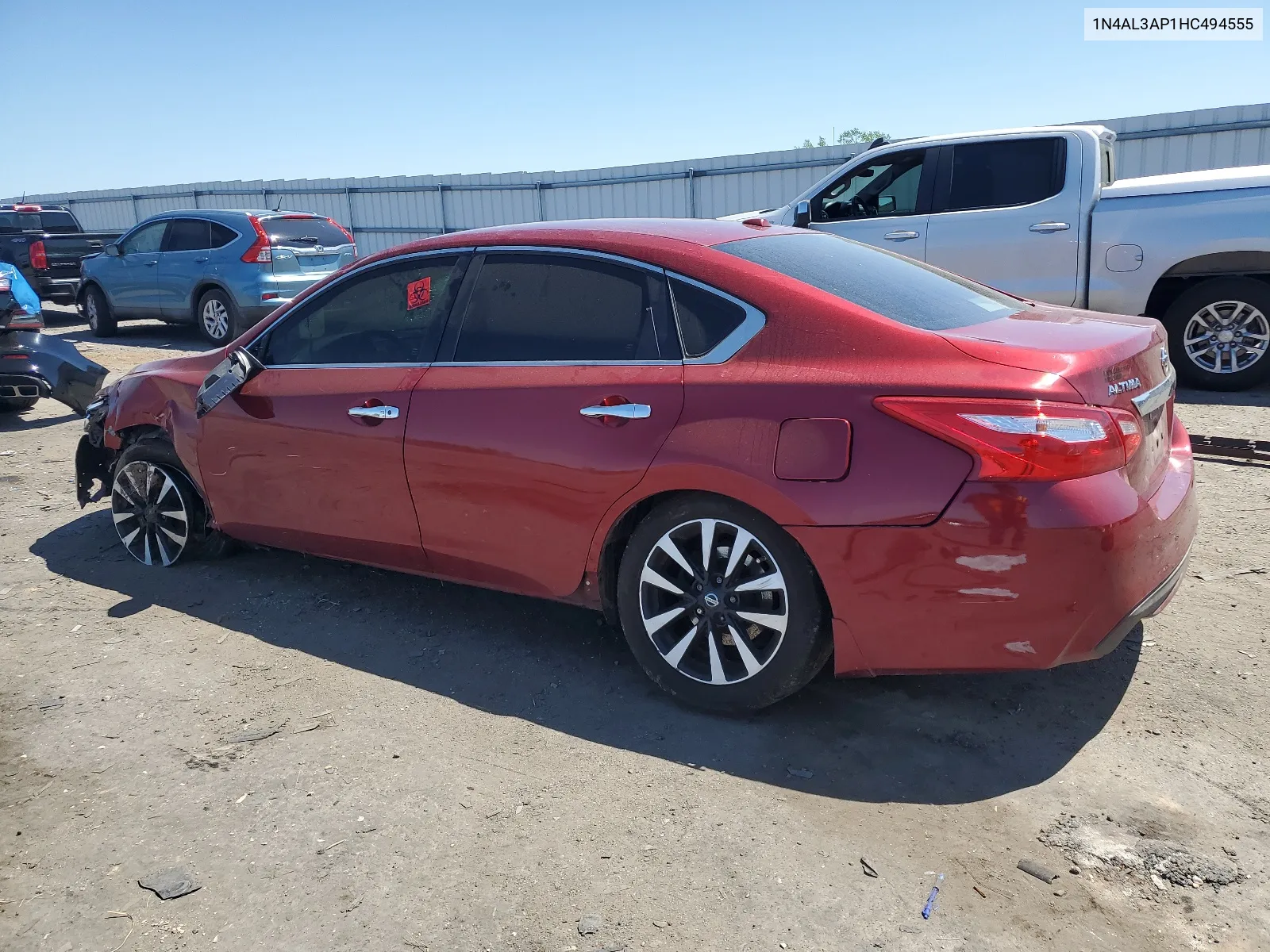 2017 Nissan Altima 2.5 VIN: 1N4AL3AP1HC494555 Lot: 51982244