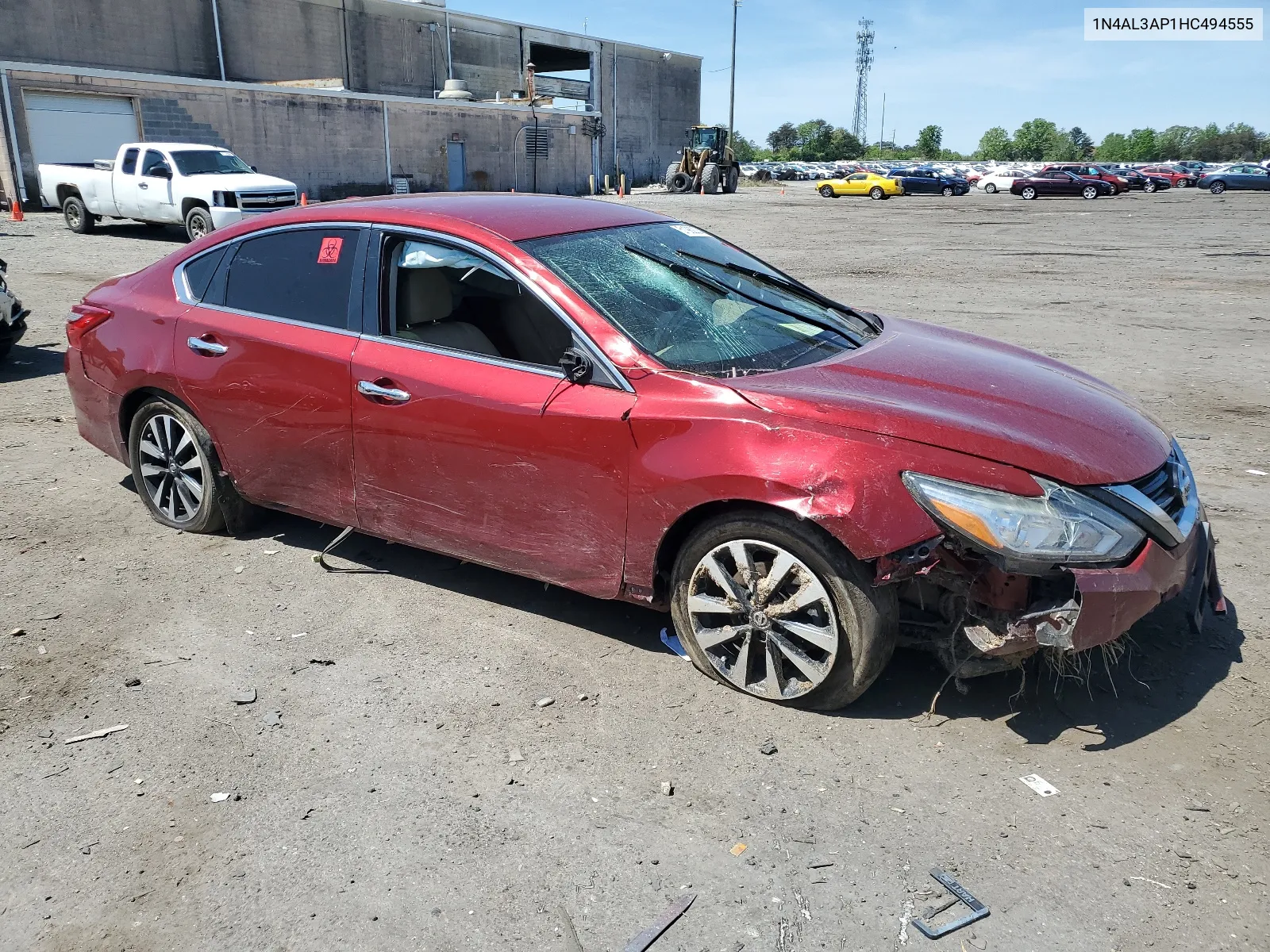 2017 Nissan Altima 2.5 VIN: 1N4AL3AP1HC494555 Lot: 51982244