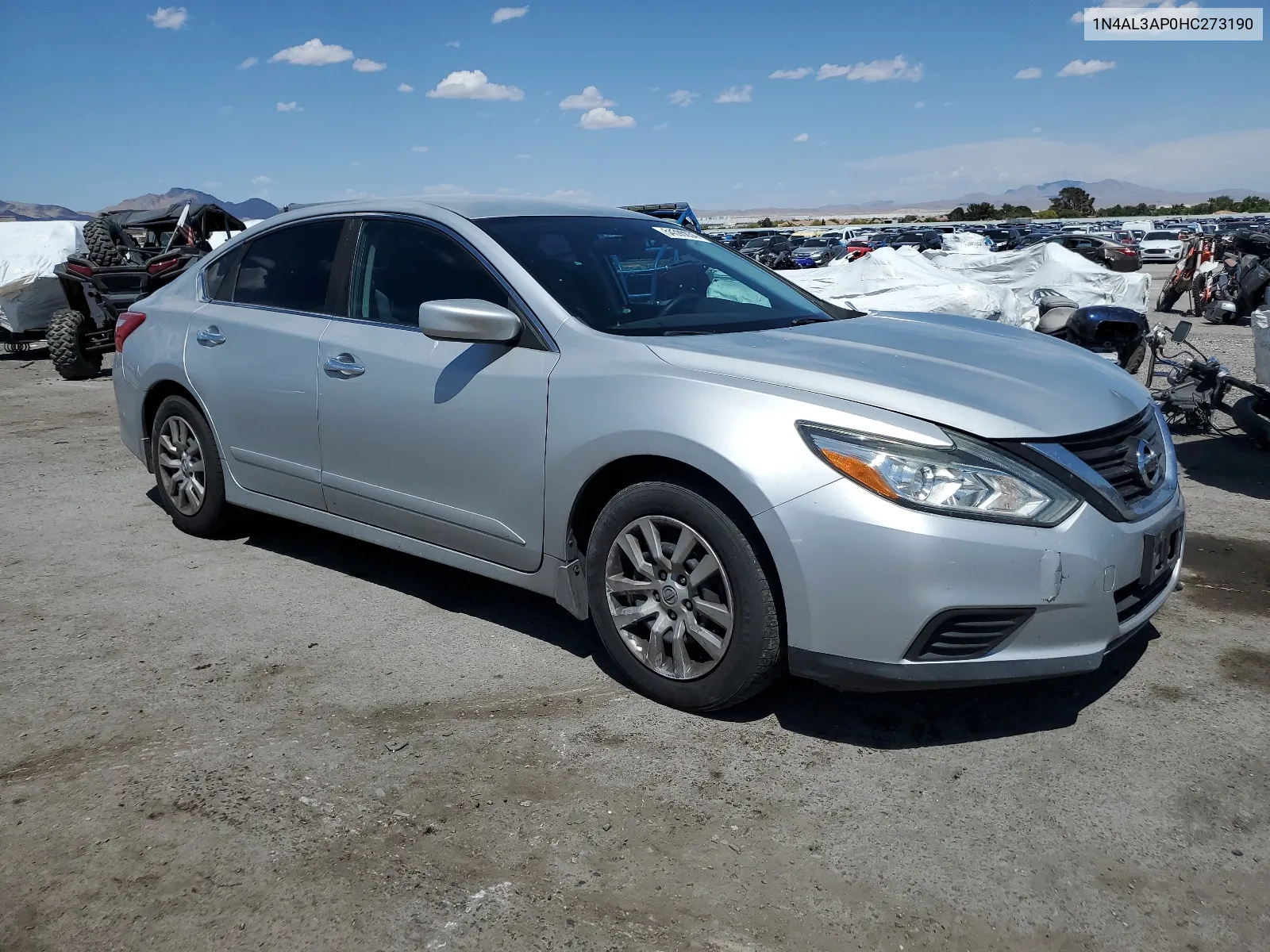 2017 Nissan Altima 2.5 VIN: 1N4AL3AP0HC273190 Lot: 54395634