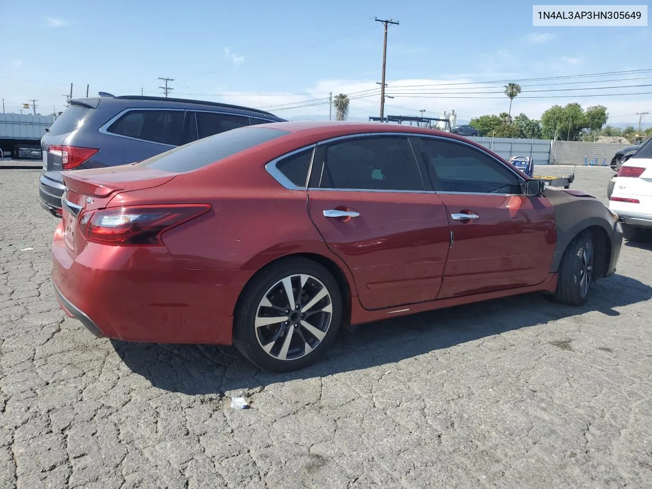 1N4AL3AP3HN305649 2017 Nissan Altima 2.5