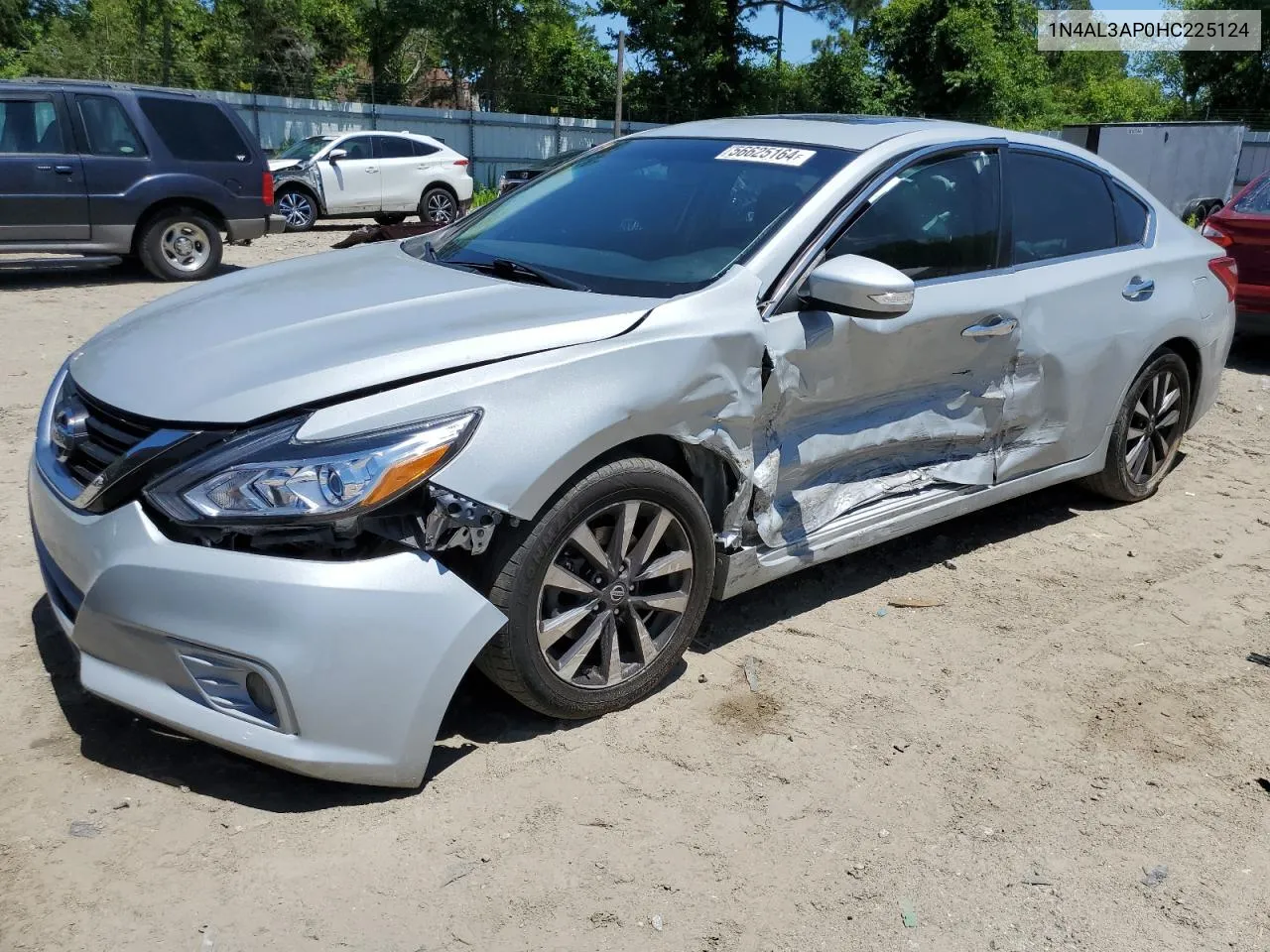 2017 Nissan Altima 2.5 VIN: 1N4AL3AP0HC225124 Lot: 56625164