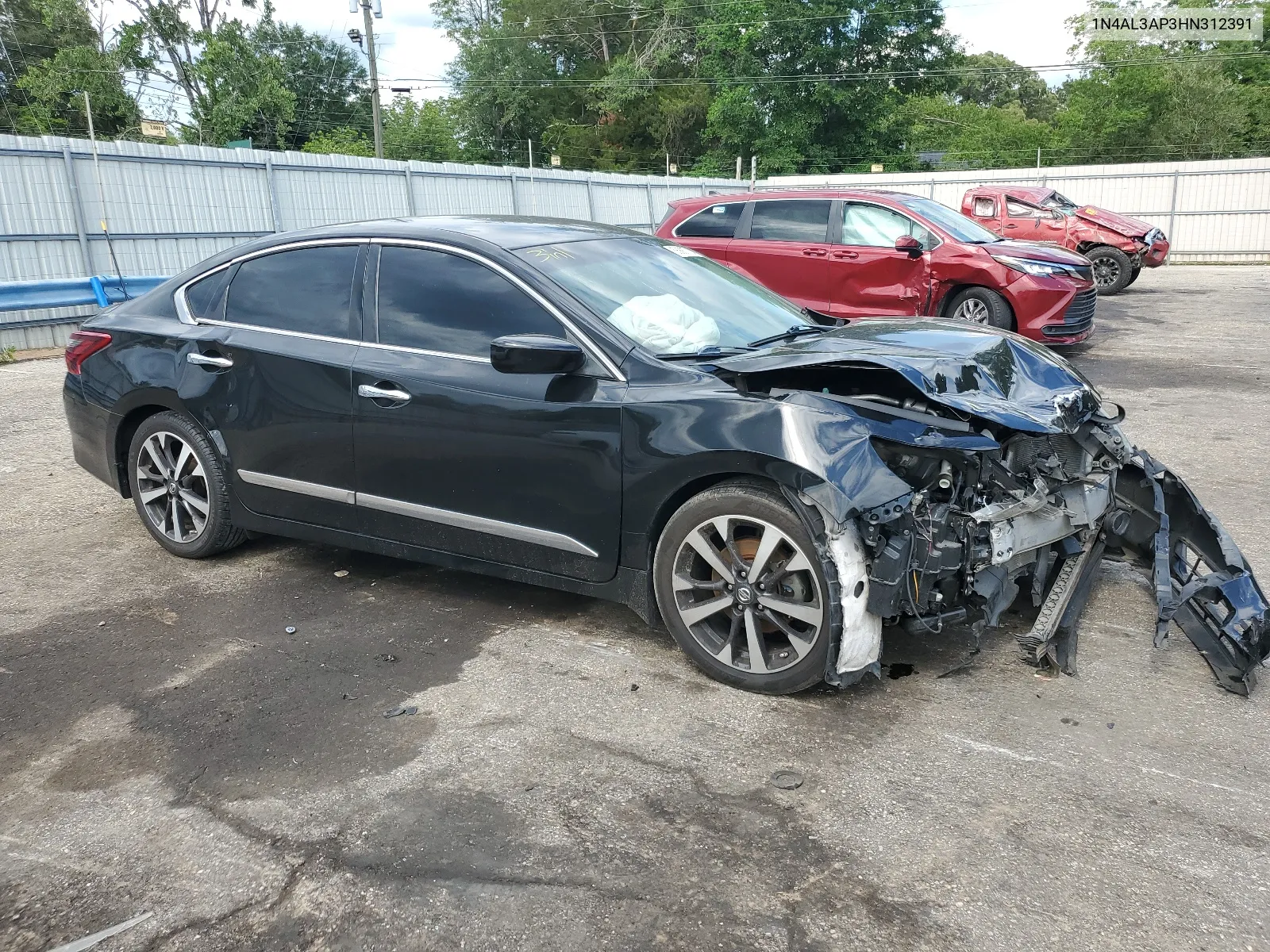 2017 Nissan Altima 2.5 VIN: 1N4AL3AP3HN312391 Lot: 56887724