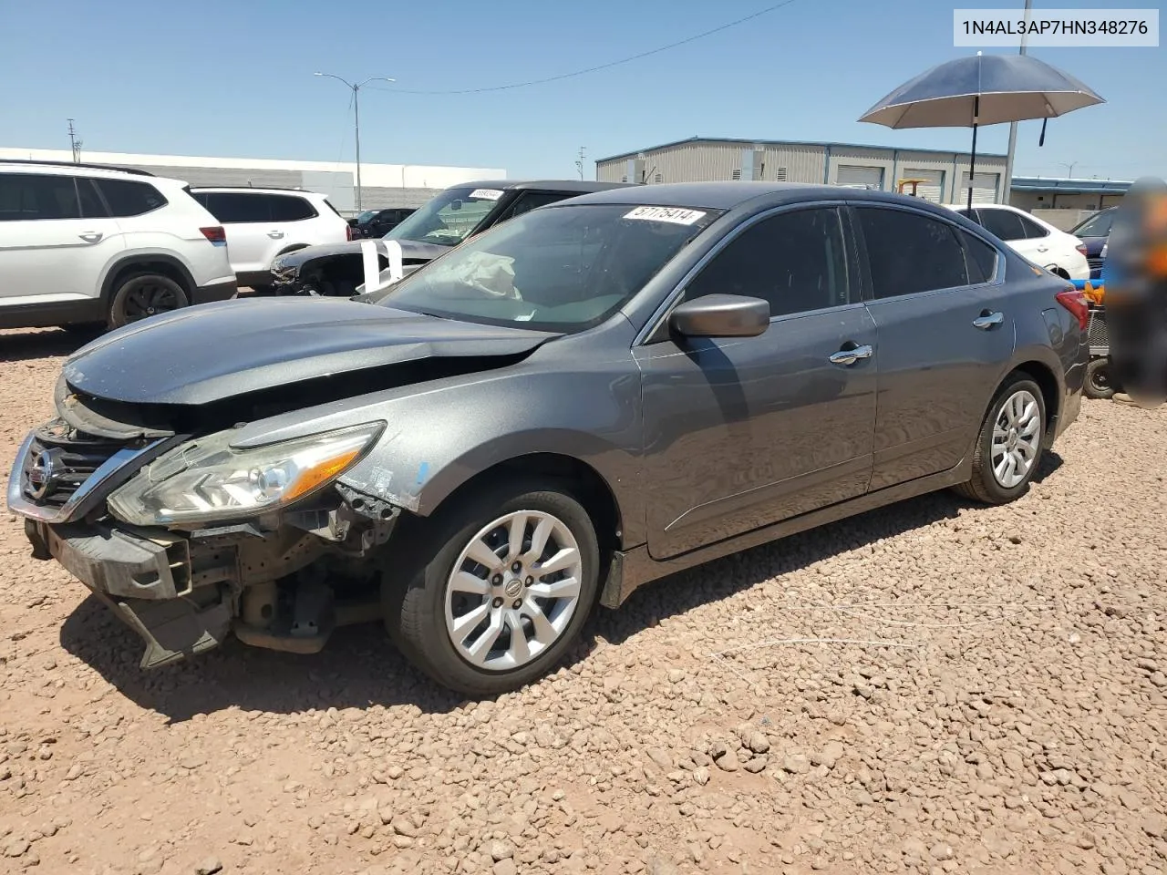 2017 Nissan Altima 2.5 VIN: 1N4AL3AP7HN348276 Lot: 57175414