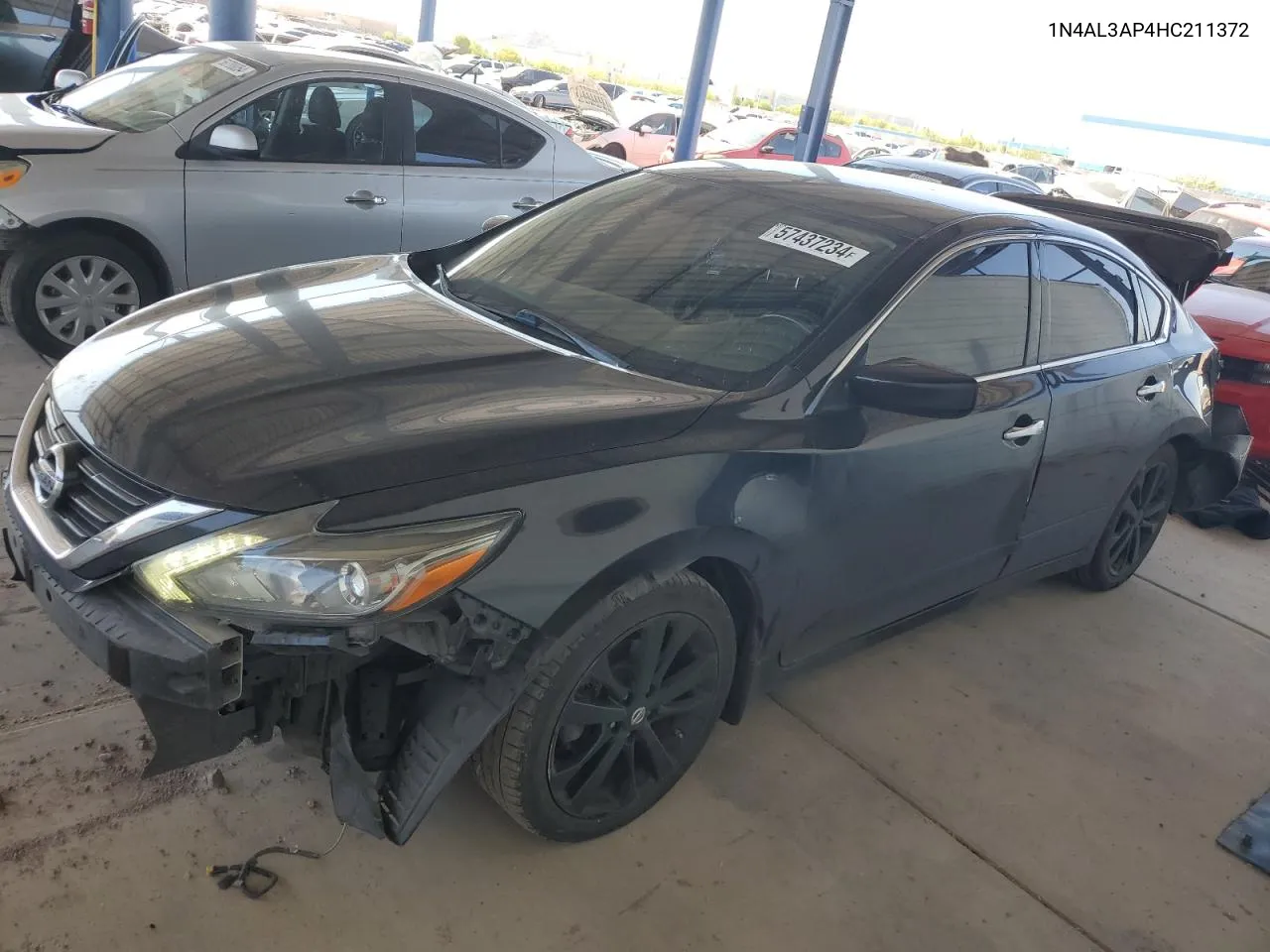 2017 Nissan Altima 2.5 VIN: 1N4AL3AP4HC211372 Lot: 57437234