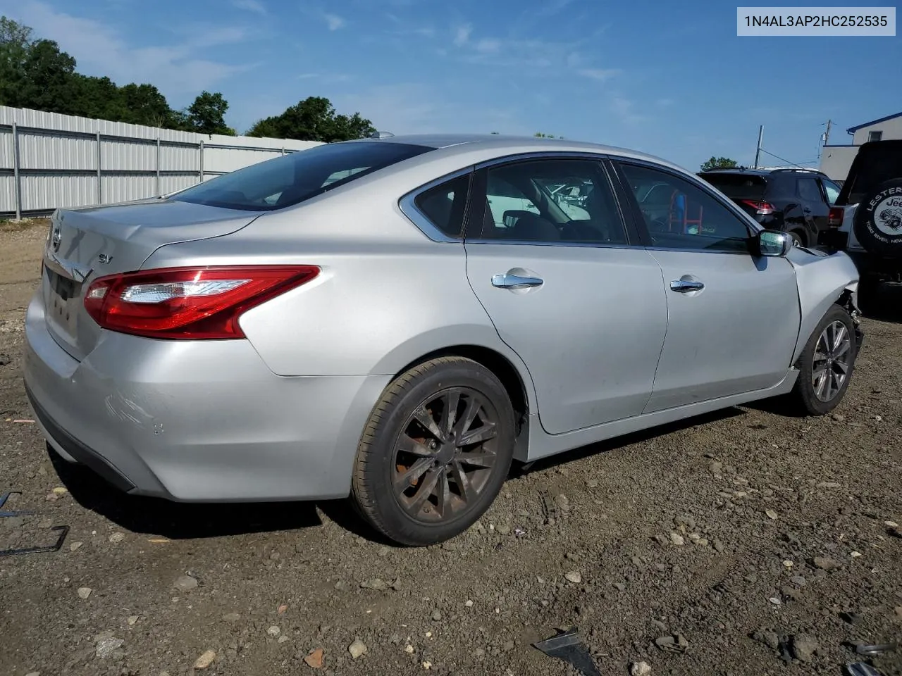 2017 Nissan Altima 2.5 VIN: 1N4AL3AP2HC252535 Lot: 58295314