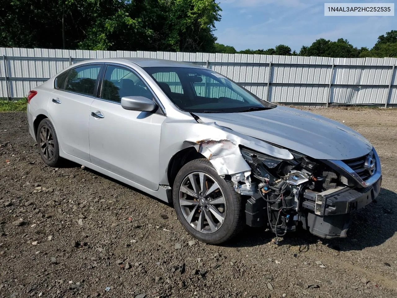 2017 Nissan Altima 2.5 VIN: 1N4AL3AP2HC252535 Lot: 58295314