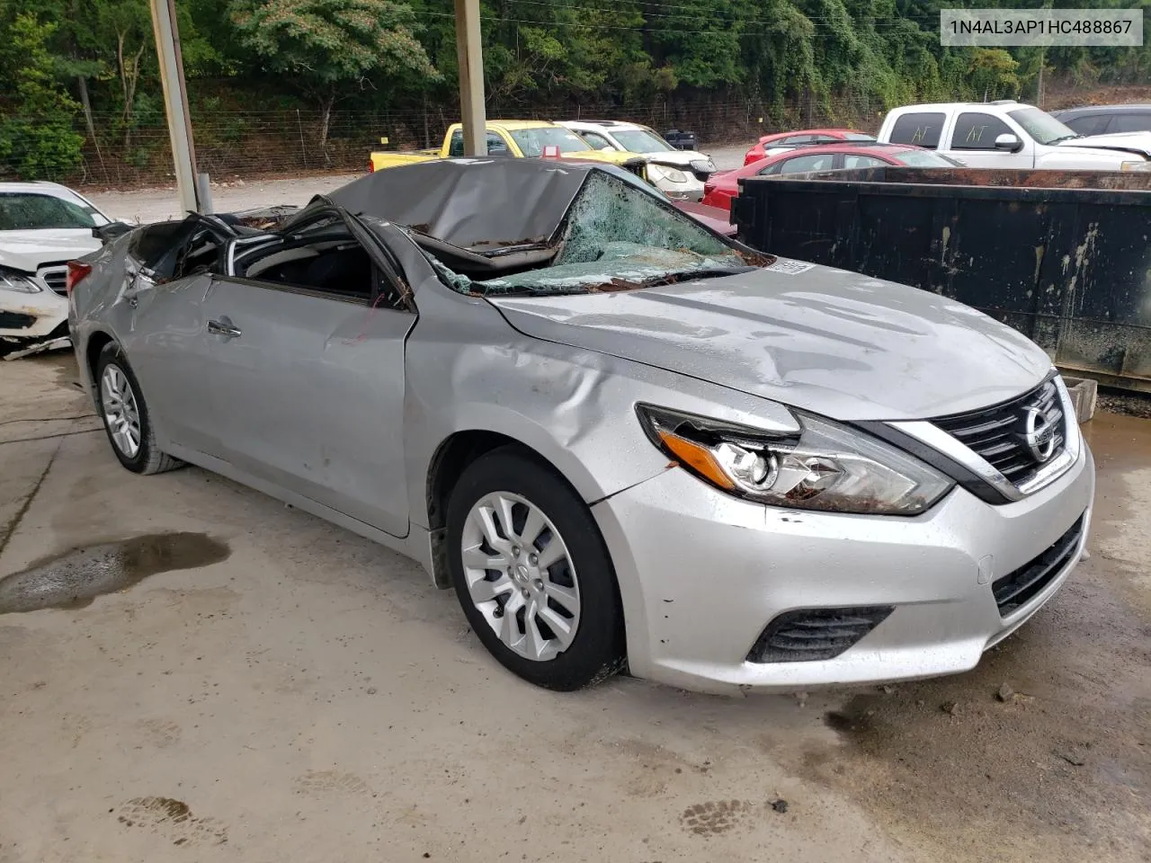 2017 Nissan Altima 2.5 VIN: 1N4AL3AP1HC488867 Lot: 60035424