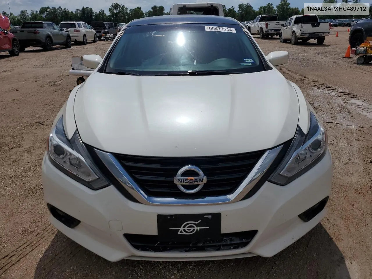 2017 Nissan Altima 2.5 VIN: 1N4AL3APXHC489712 Lot: 60477544