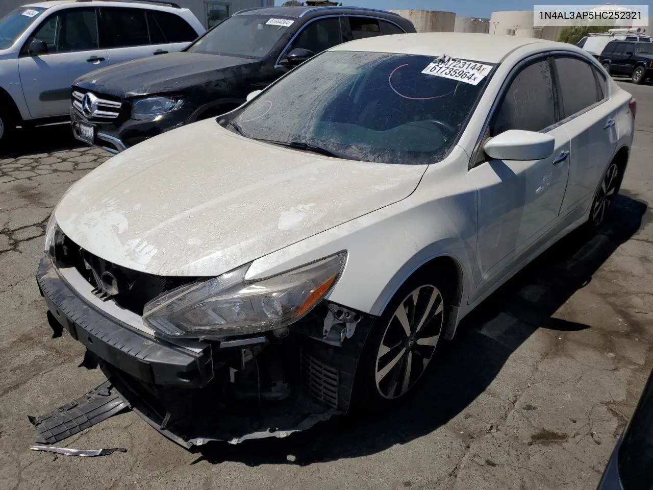 1N4AL3AP5HC252321 2017 Nissan Altima 2.5